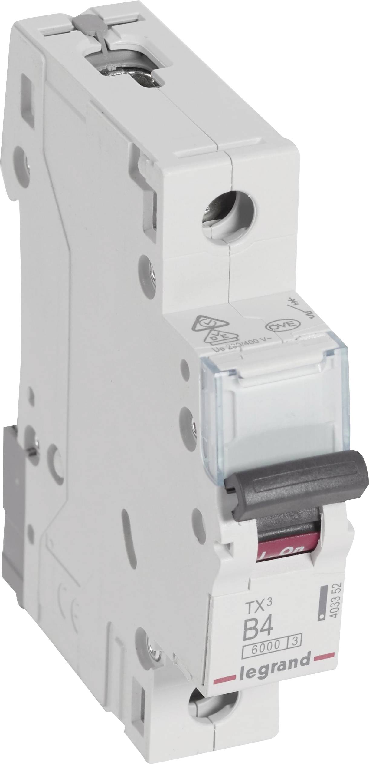 Legrand 403352 403352 Leitungsschutzschalter 4A 230 V/AC, 400 V/AC