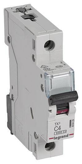 Legrand 403429 403429 Leitungsschutzschalter 4A 230 V/AC, 400 V/AC