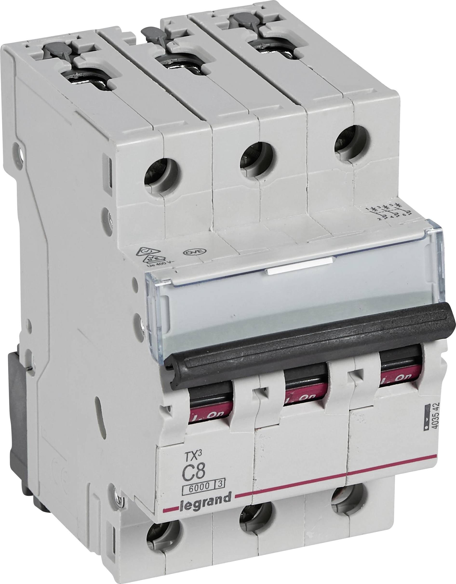 Legrand 403542 403542 Leitungsschutzschalter 8A 400 V/AC