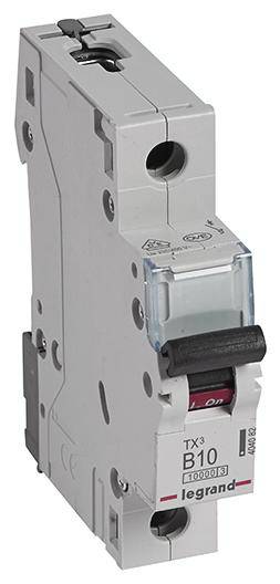 Legrand 404082 Legrand 404082 Leitungsschutzschalter 10 A 230 V/AC, 400 V/AC