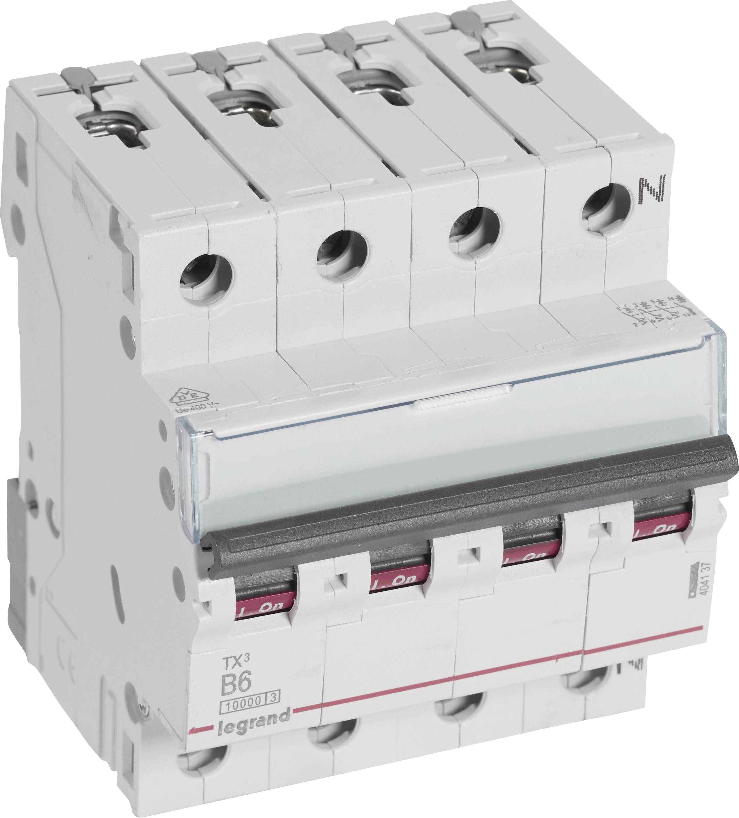 Legrand 404137 404137 Leitungsschutzschalter 6A 400 V/AC