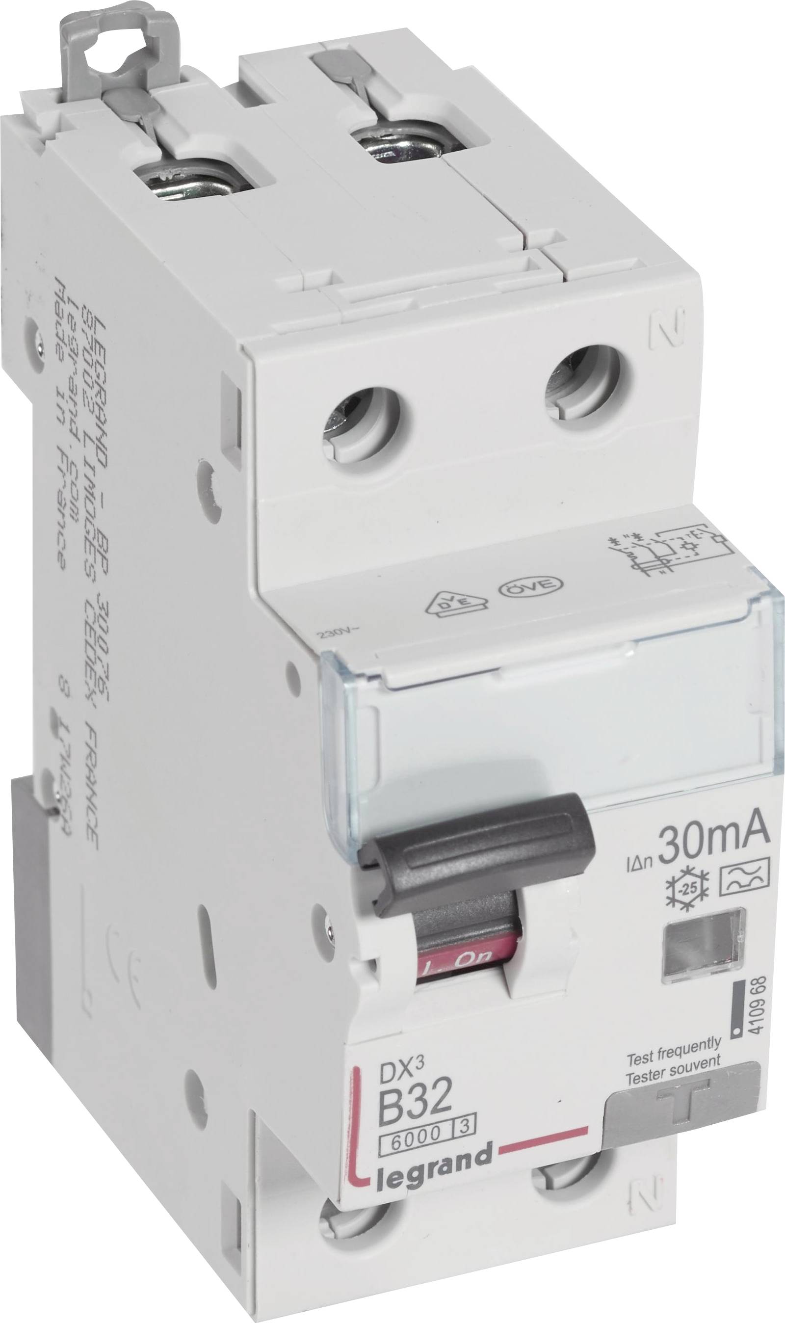 Legrand 410968 FI-Schutzschalter/Leitungsschutzschalter 32A 230 V/AC