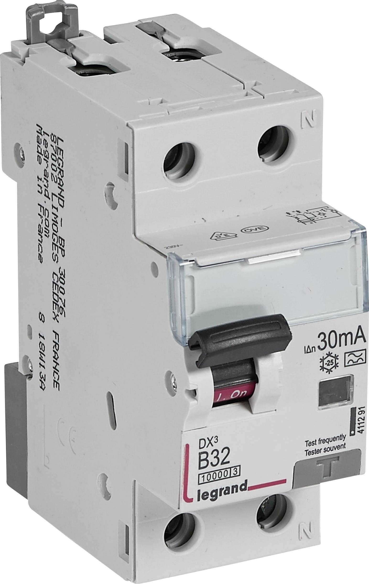 Legrand 411291 FI-Schutzschalter/Leitungsschutzschalter 32A 230 V/AC