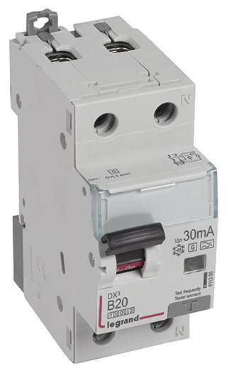 Legrand 411305 FI-Schutzschalter/Leitungsschutzschalter 20A 230 V/AC