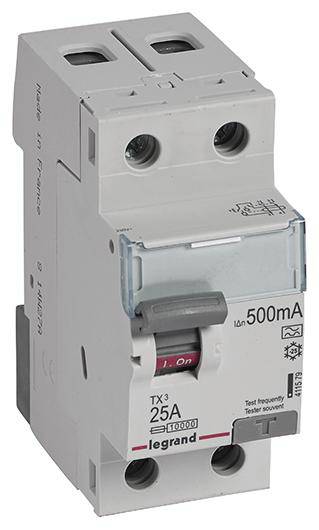 Legrand 411579 411579 FI-Schutzschalter A 25A 230V
