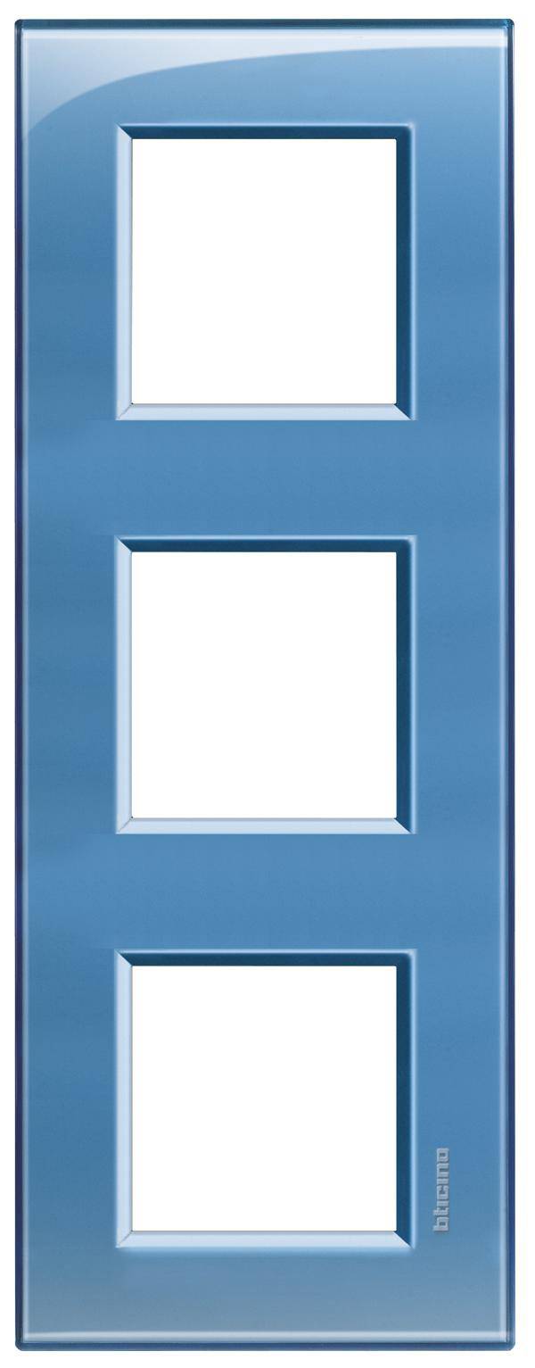 Legrand Rahmen Living&Light Blau LNA4802M3AD 1St.