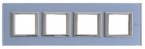 Legrand Rahmen Axolute Blau HA4802M4HVZS