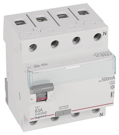 Legrand 411796 411796 FI-Schutzschalter A 63A 400V