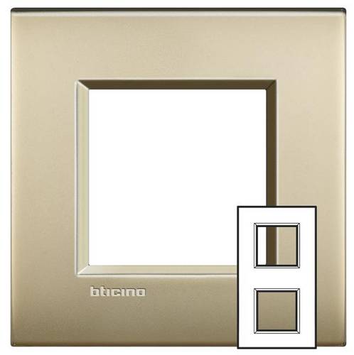 Legrand Rahmen Living&Light Gold LNE4802M2OF