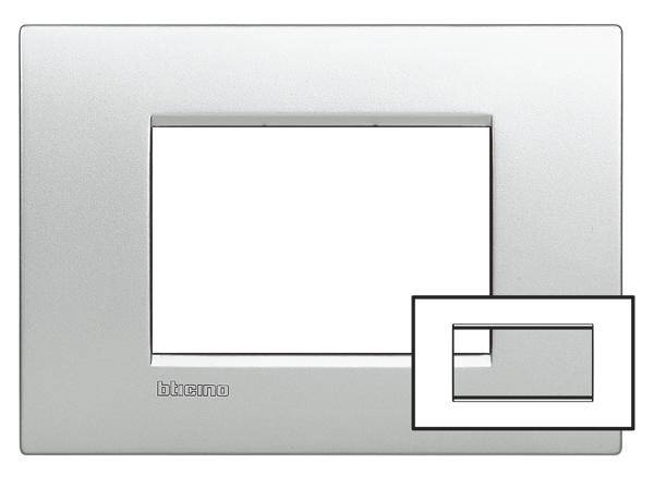 Legrand Rahmen Living&Light Aluminium LNC4804TE 1St.