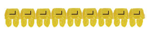 Legrand 038341 Kennzeichnungsclip Aufdruck L Außendurchmesser-Bereich 2.70 bis 3.90mm 038341