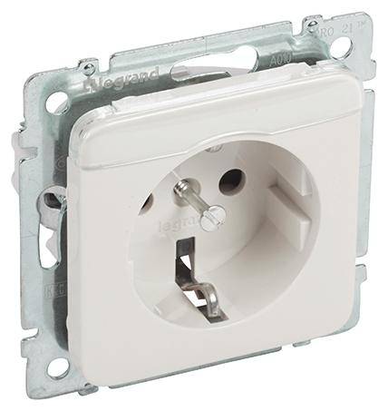 Legrand Steckdose Galea / Pro21 Creme-Weiß 776028 1St.