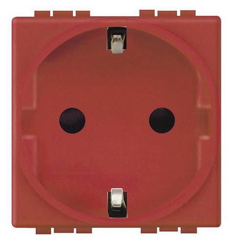 Legrand Steckdose Living&Light Rot L4141R 1St.