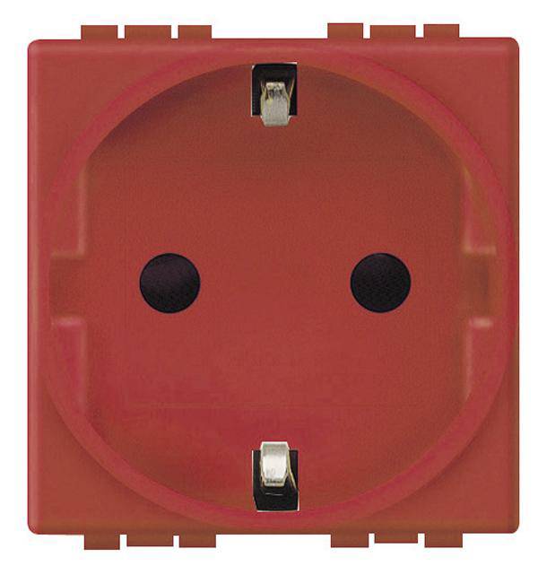 Legrand Steckdose Living&Light Rot L4141R 1St.