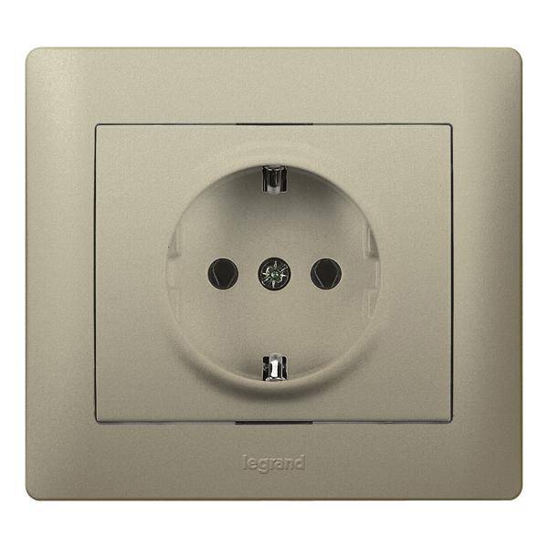 Legrand Steckdose Galea / Pro21 Titan 771462 1St.