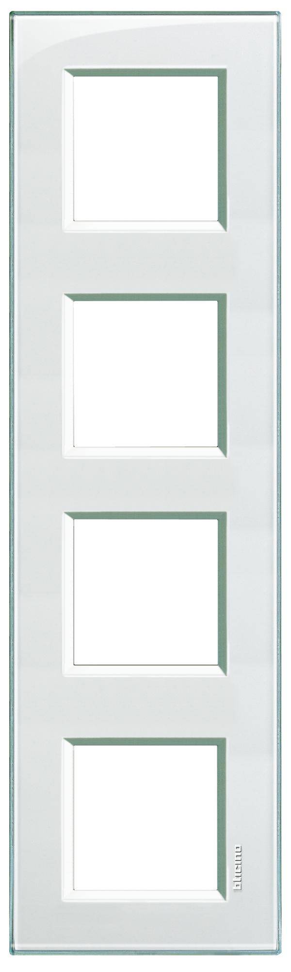 Legrand Rahmen Living&Light Weiß LNA4802M4KA 1St.