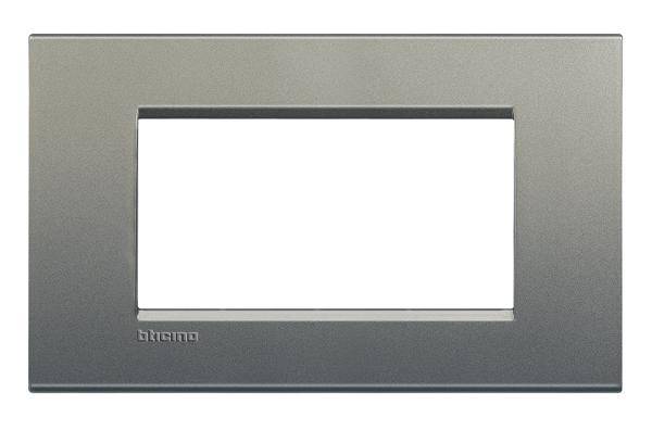 Legrand Rahmen Living&Light Grau LNA4804AE 1St.