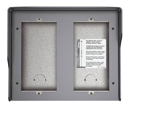 Legrand 350643 Türsprechanlagen-Zubehör Aufputz-Gehäuse Aluminium