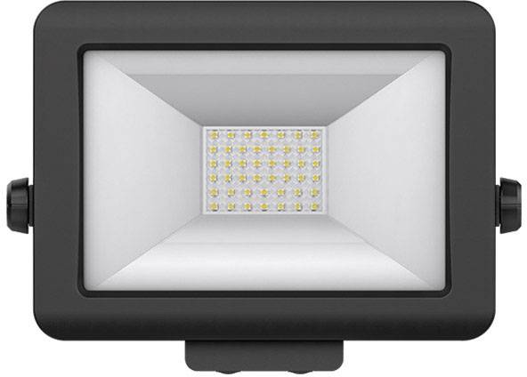 Theben theLeda B30L BK 1020686 LED-Außenstrahler 30W Leuchtfarben: Weiß