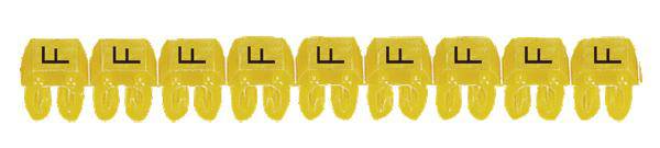 Legrand Legrand 038115 Kennzeichnungsclip Aufdruck F Außendurchmesser-Bereich 1 bis 2.30 mm 038115