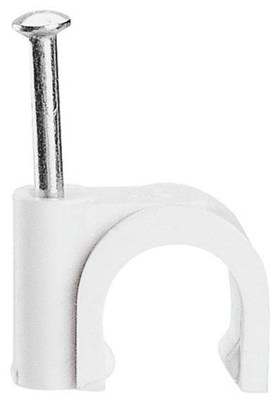 Legrand 031555 Nagelschellen 031555 Bündel-Ø-Bereich 6mm (max) Reinweiß 1000St.