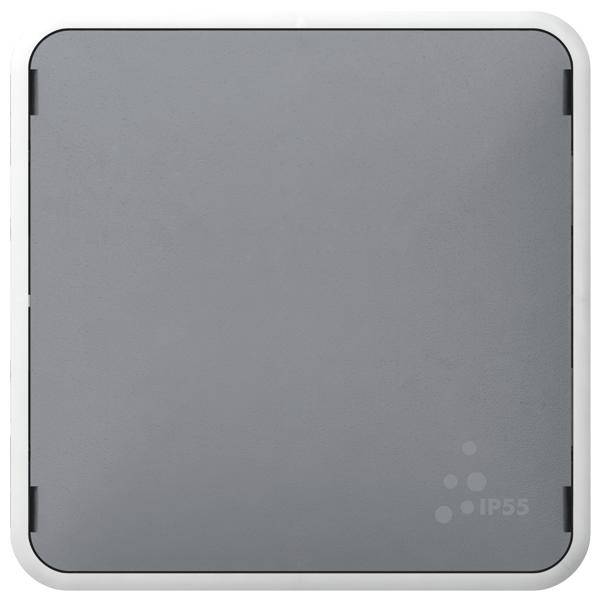 Legrand Abdeckung Plexo Grau 069537 1 St.