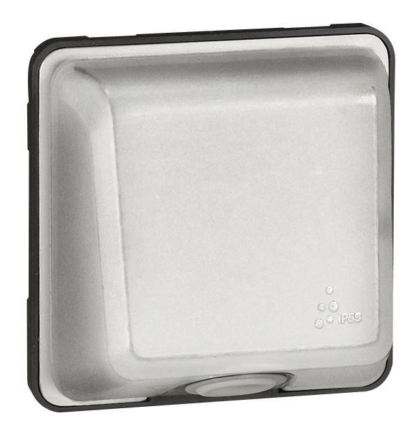 Legrand Geräteanschlussdose Soliroc Chrom 077850 1St.