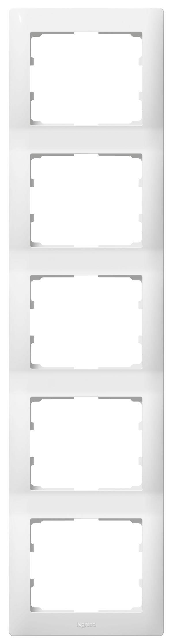 Legrand Rahmen Galea / Pro21 Weiß 771009 1St.