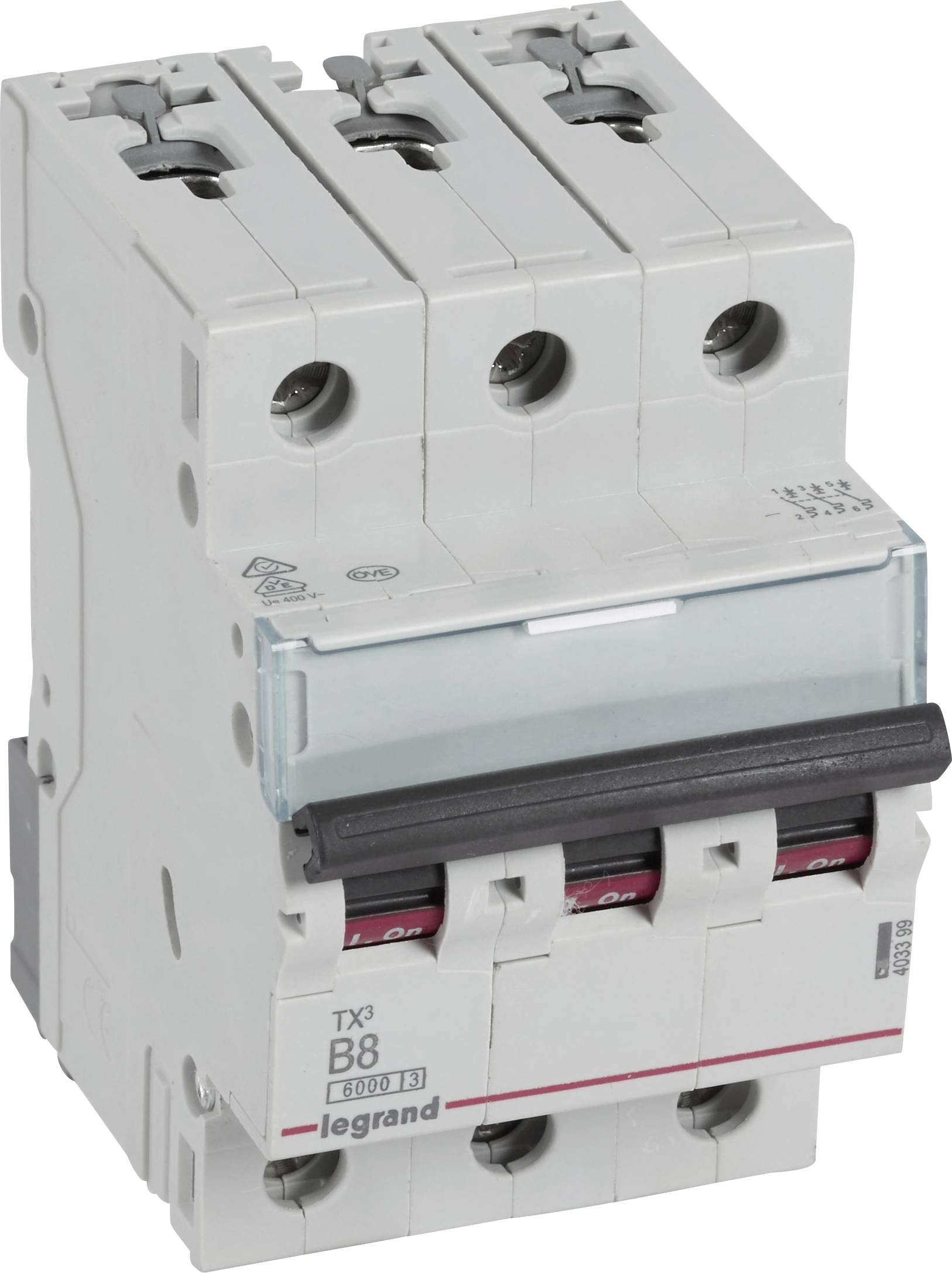 Legrand 403399 403399 Leitungsschutzschalter 8A 400 V/AC