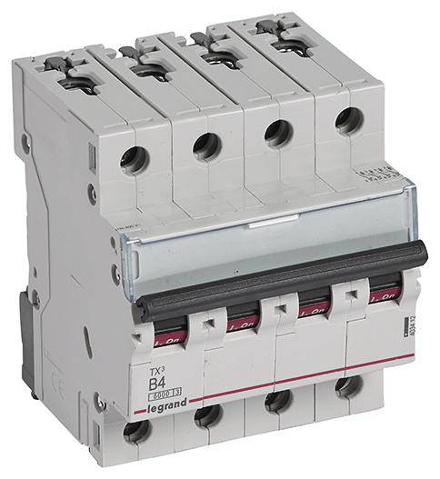 Legrand 403412 403412 Leitungsschutzschalter 4A 400 V/AC