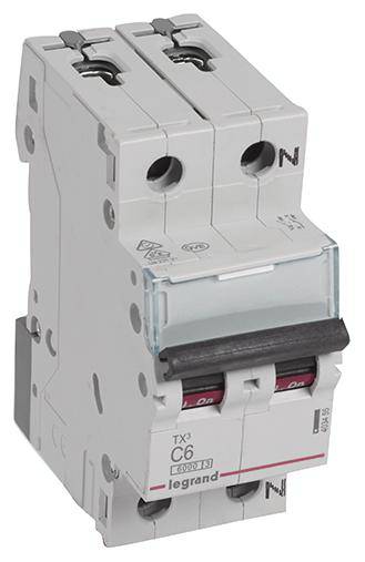 Legrand 403455 403455 Leitungsschutzschalter 6A 230 V/AC