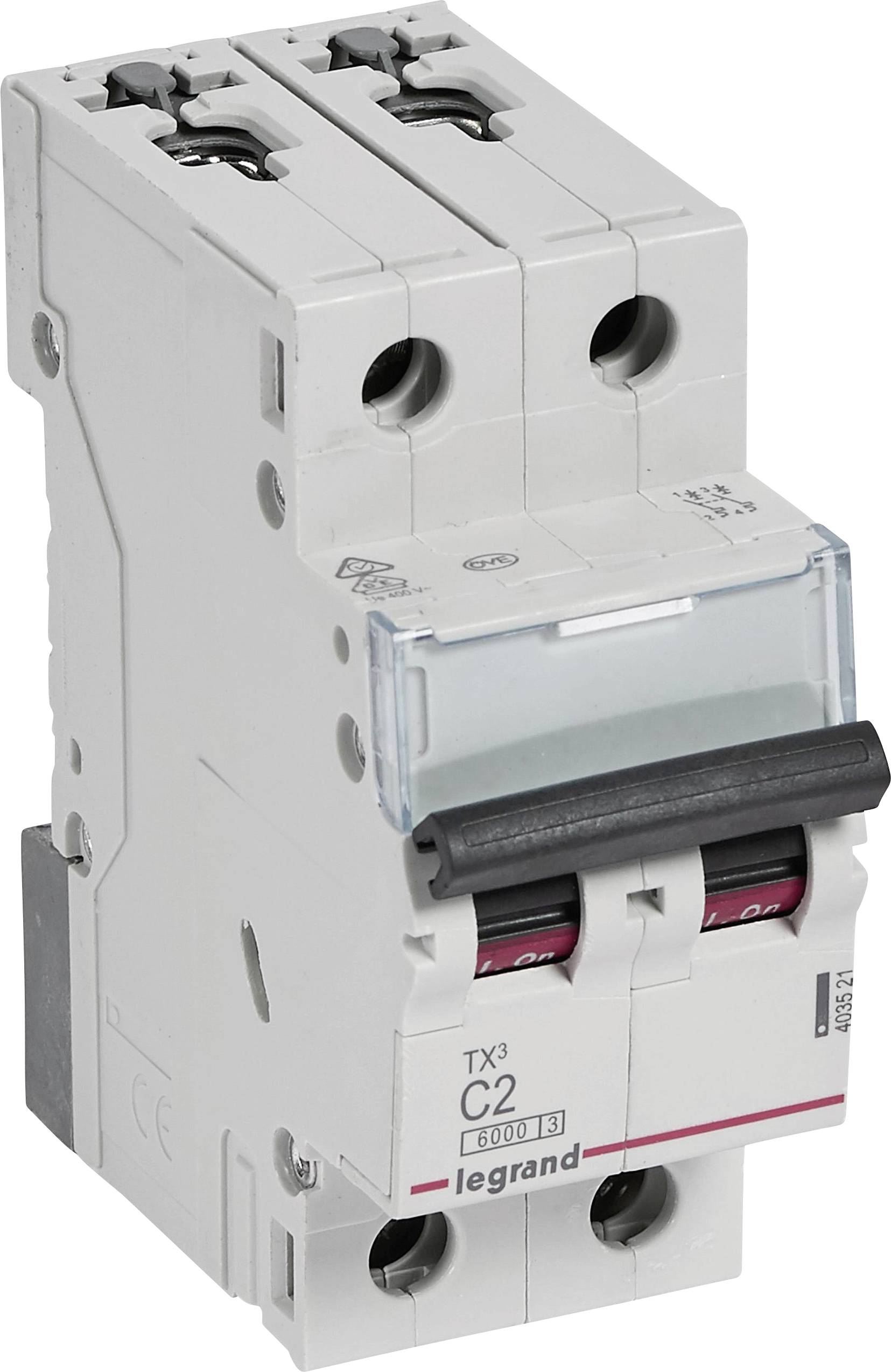 Legrand 403521 403521 Leitungsschutzschalter 2A 400 V/AC