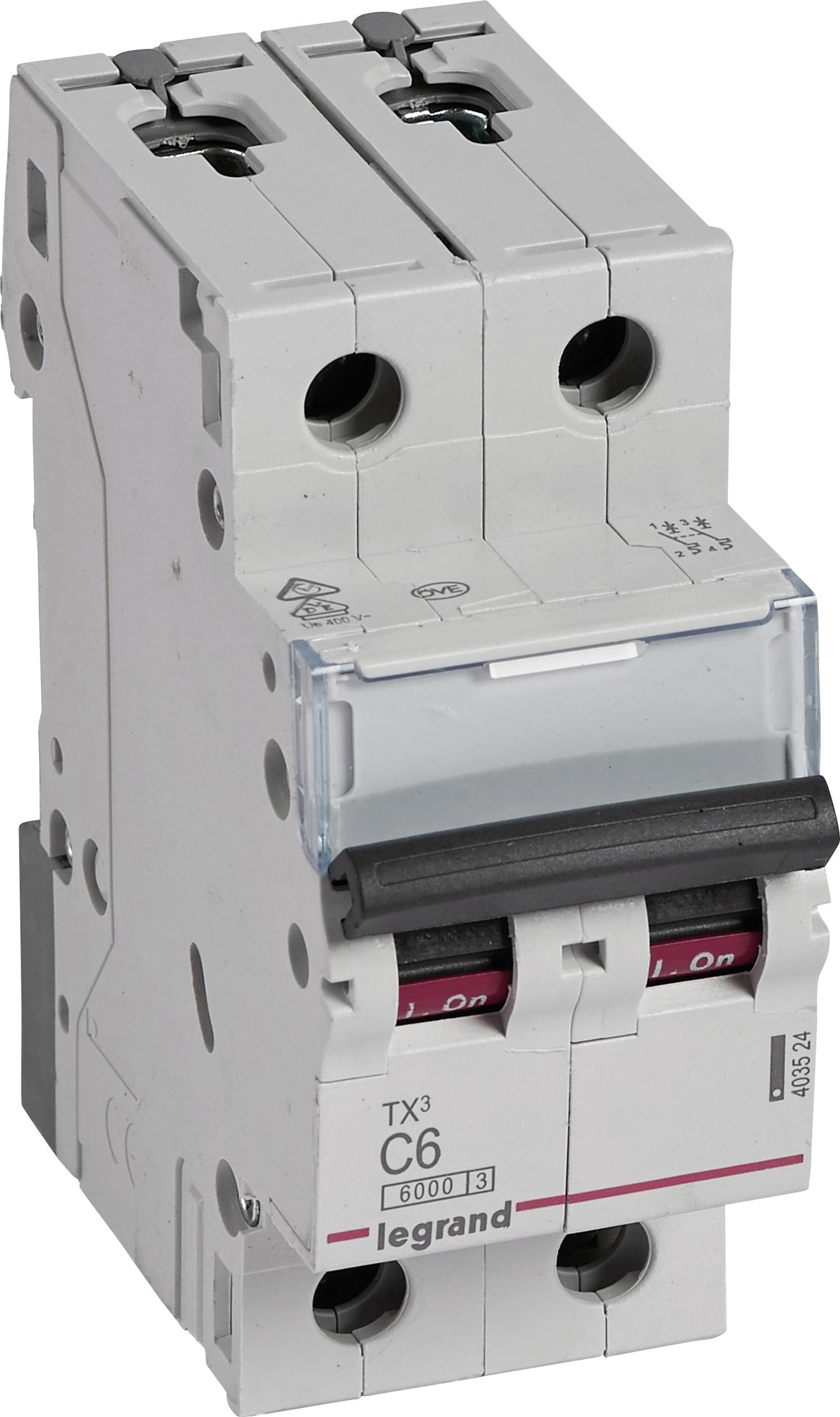 Legrand 403524 403524 Leitungsschutzschalter 6A 400 V/AC