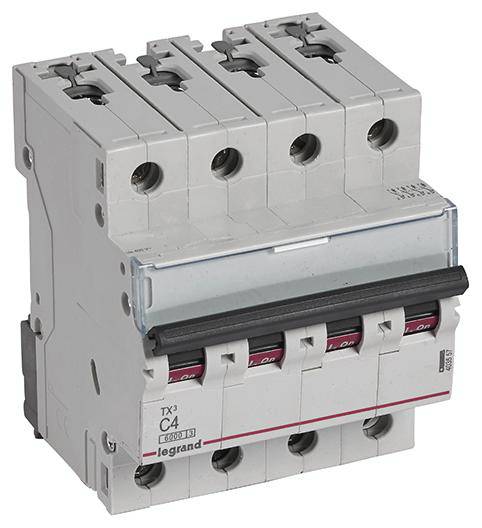 Legrand 403557 403557 Leitungsschutzschalter 4A 400 V/AC