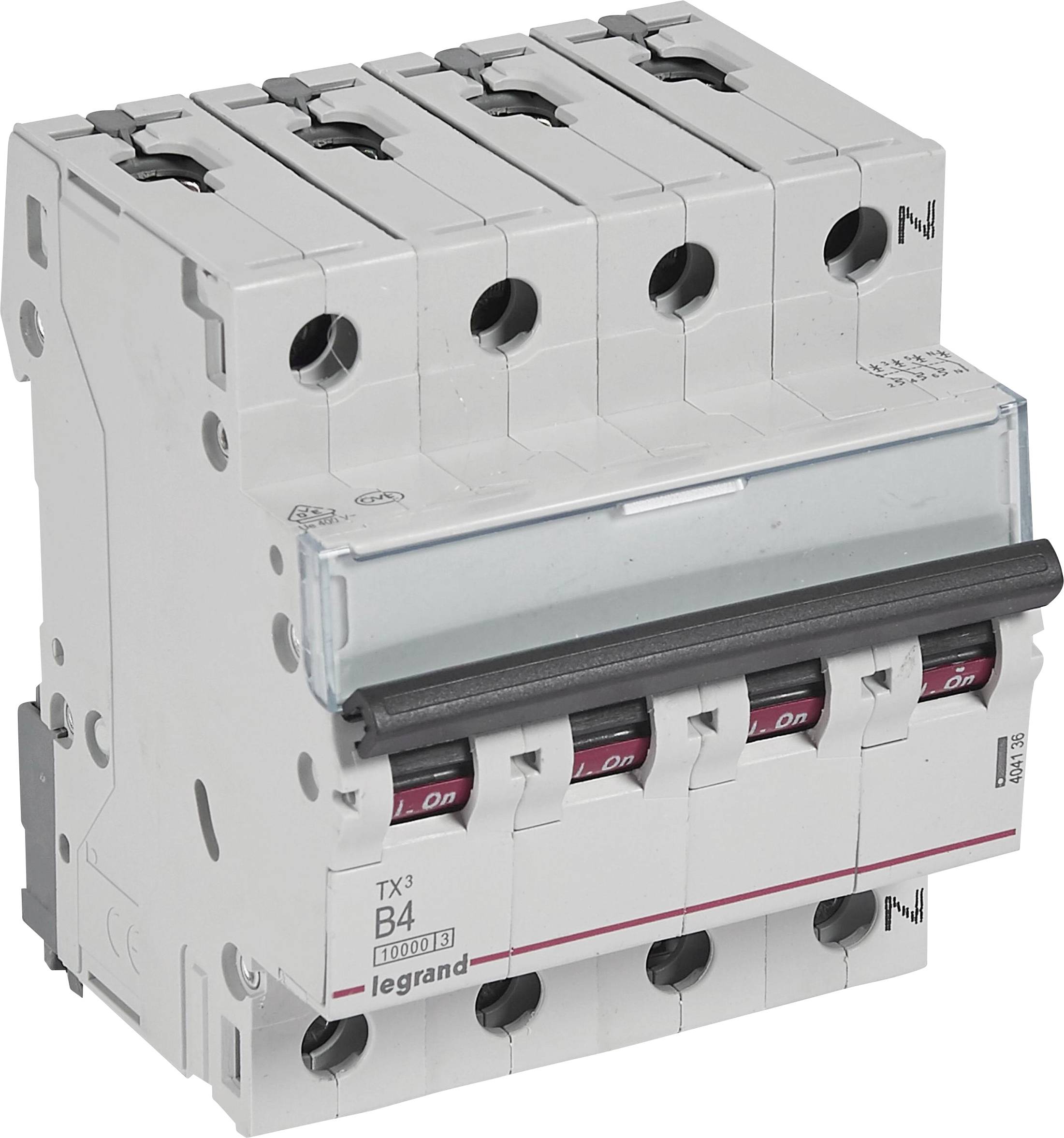 Legrand 404136 404136 Leitungsschutzschalter 4A 400 V/AC