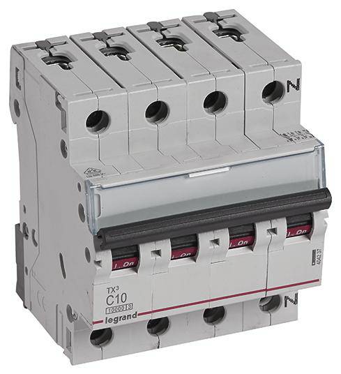 Legrand 404237 404237 Leitungsschutzschalter 10A 400 V/AC