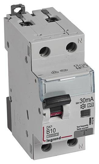 Legrand 411286 FI-Schutzschalter/Leitungsschutzschalter 10A 230 V/AC
