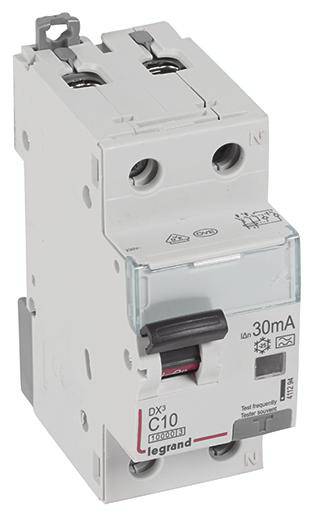 Legrand 411294 FI-Schutzschalter/Leitungsschutzschalter 10A 230 V/AC
