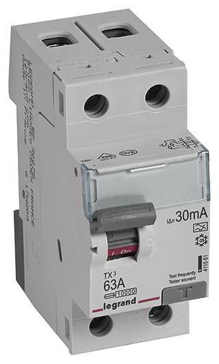 Legrand 411561 411561 FI-Schutzschalter A 63A 230V