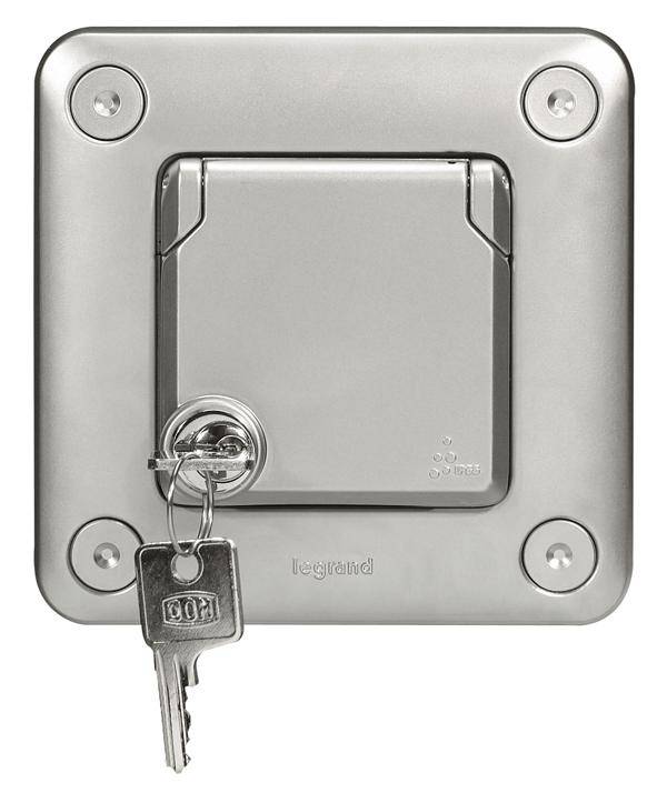 Legrand Steckdose Soliroc Chrom 077839 1 St.