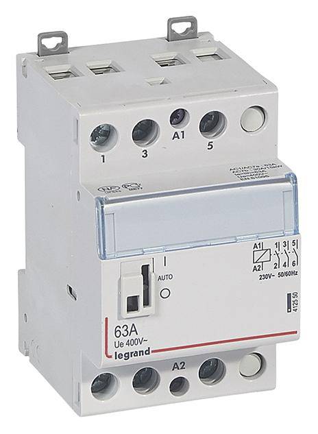Legrand 412550 Installationsschütz 3 Schließer 230V 63A 1St.