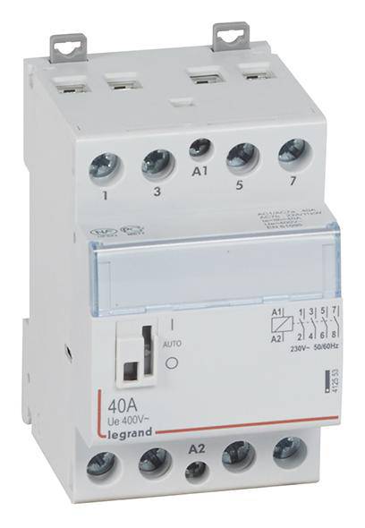 Legrand Legrand 412553 Installationsschütz 4 Schließer 230 V 40 A 1 St.