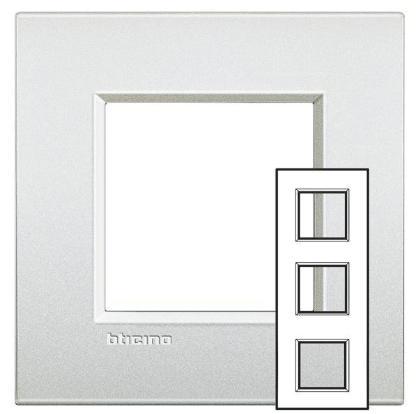 Legrand Rahmen Living&Light Weiß LNE4802M3PR 1St.