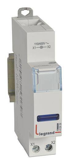 Ein Schütz für die Hutschienenmontage, geeignet für Spannungen von 110/400V~. Hauptsächlich für elektrische Steuerungen verwendet.