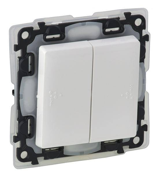 Legrand Installationsschalter Valena Life Allure Weiß 752155 1St.