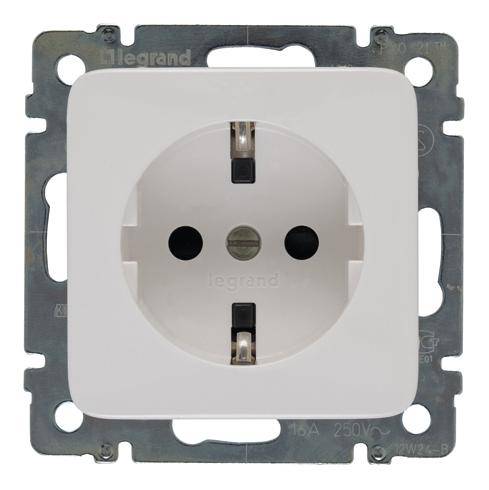 Legrand Steckdose Galea / Pro21 Creme-Weiß 776222 1St.