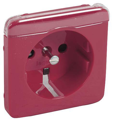 Legrand Steckdose Galea / Pro21 Rot 776229 1St.