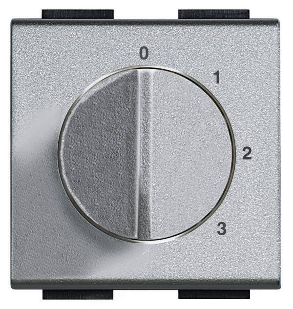 Legrand Dreistufen-Schalter Living&Light Aluminium NT4016 1St.