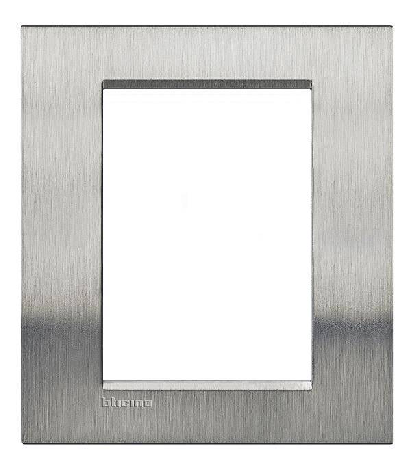 Legrand Rahmen Living&Light Edelstahl LNA4826ACS 1St.