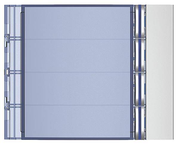 Eine Draufsicht auf eine Kaltkammer-Druckgießmaschine, die die Komponenten und Struktur der Maschine zeigt.